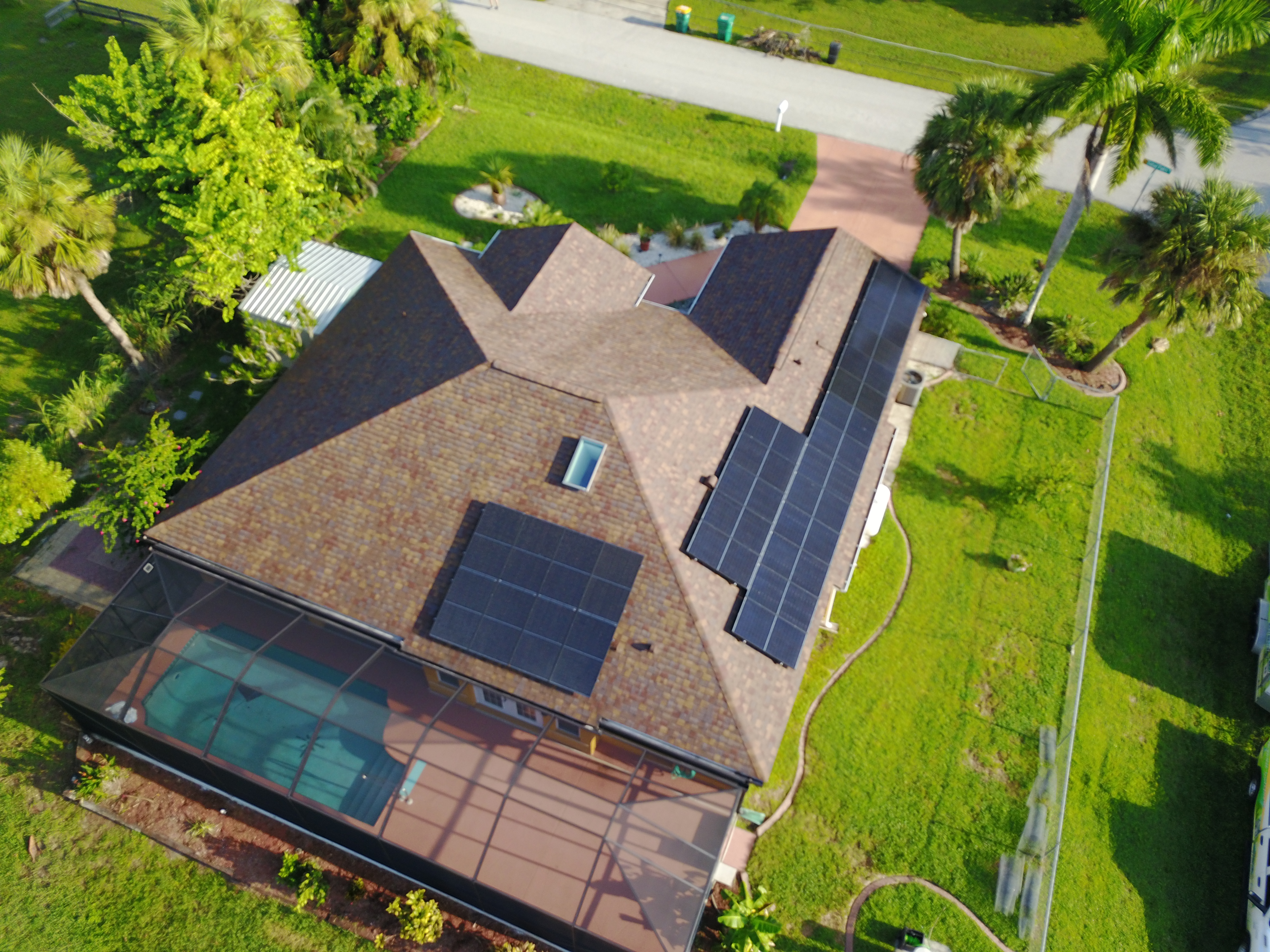 A House With Solar Panels